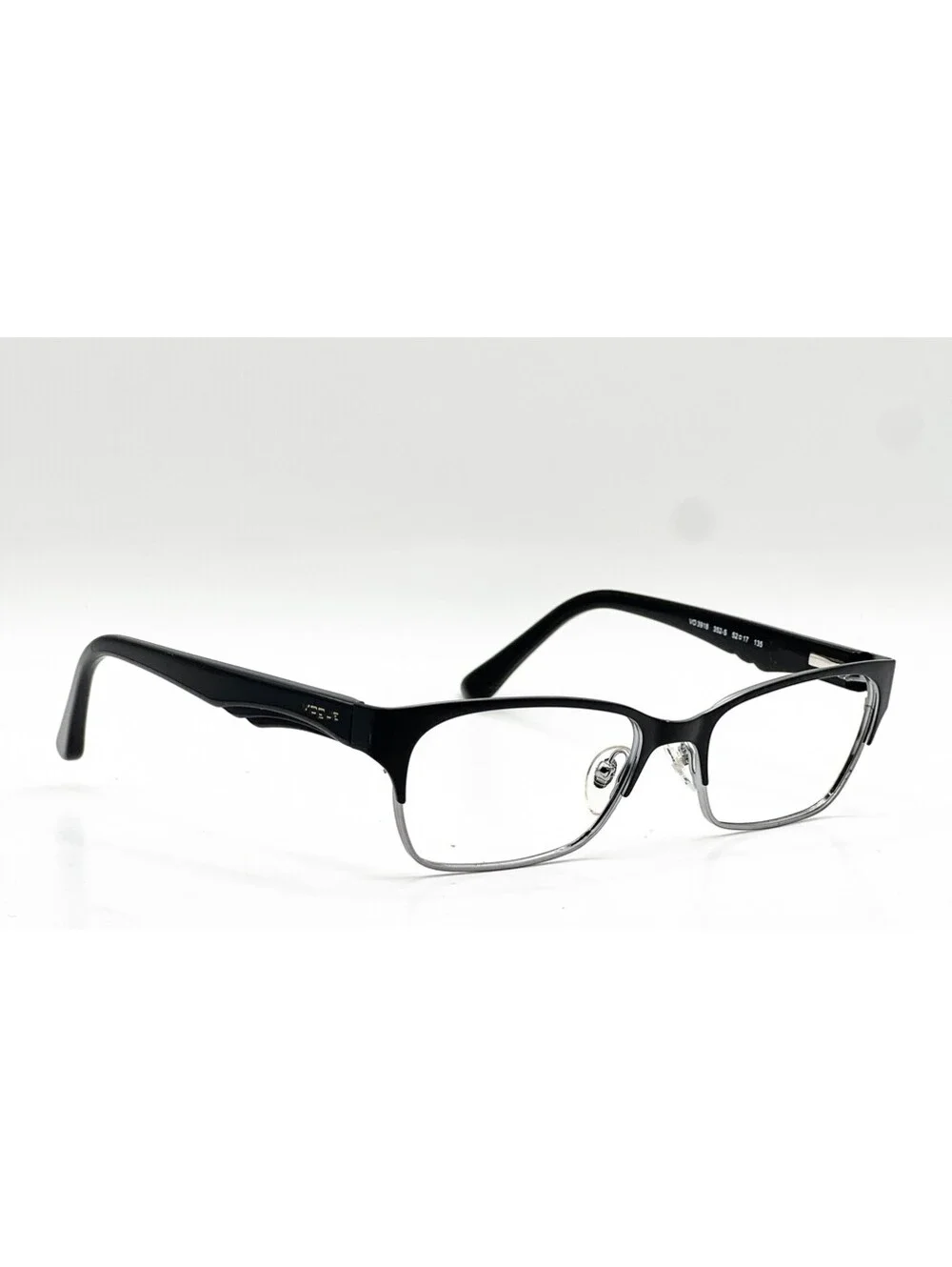 Vogue VO 3918 352-S Matte Black/Brushed Gunmetal Authentic Eyeglass Frames 52-17